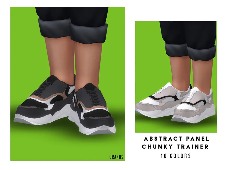 Abstract Panel Chunky Trainer (Child)