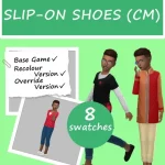 BASE GAME SLIP-ON SHOES (CM)