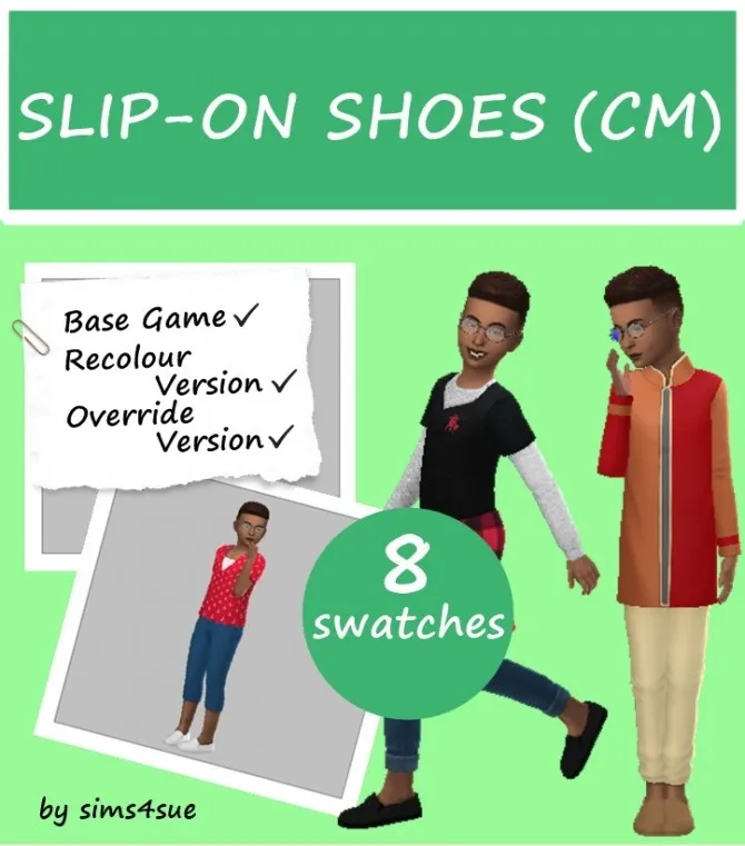 BASE GAME SLIP-ON SHOES (CM)