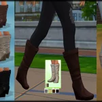 Calf Slouch Boots Edit