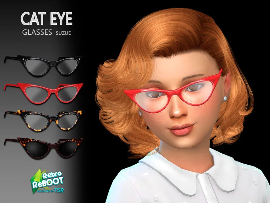 Retro ReBOOT - CatEye Child Glasses