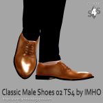 Classic Male Shoes #02 at IMHO Sims 4