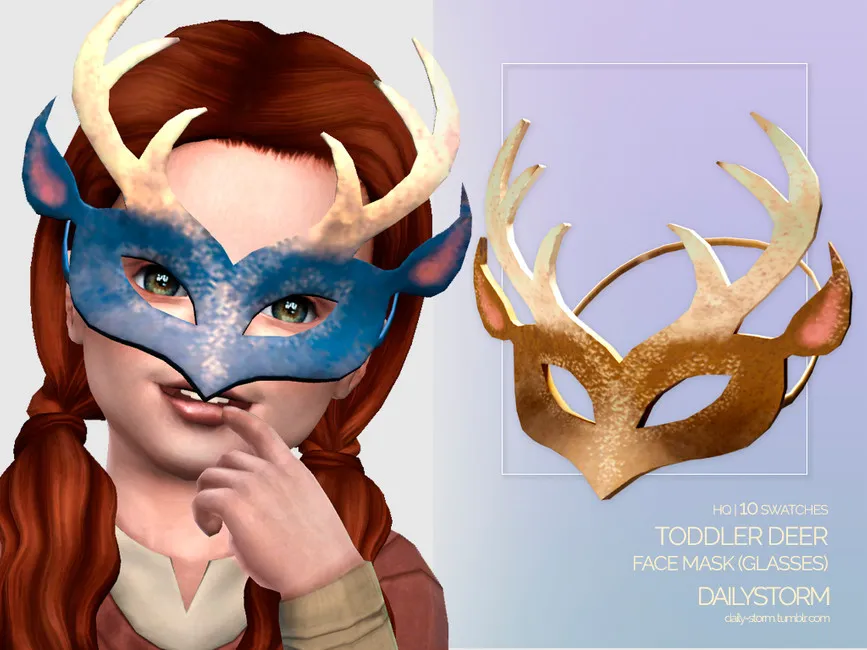 Deer Mask Toddler