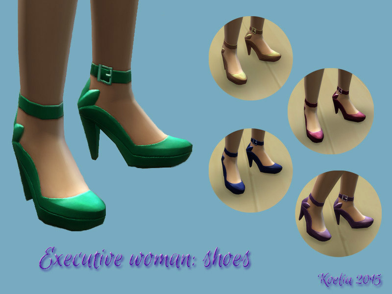 Executive woman shoes