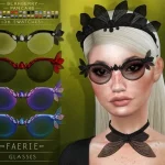 Faerie Set: Crown, Glasses & Collar
