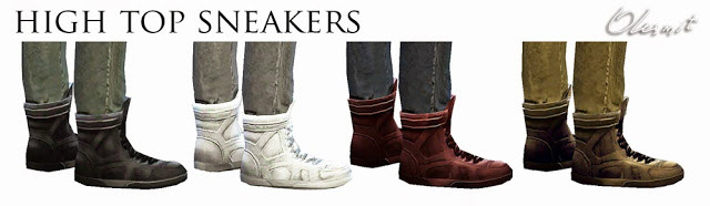 Fixed male sneakers