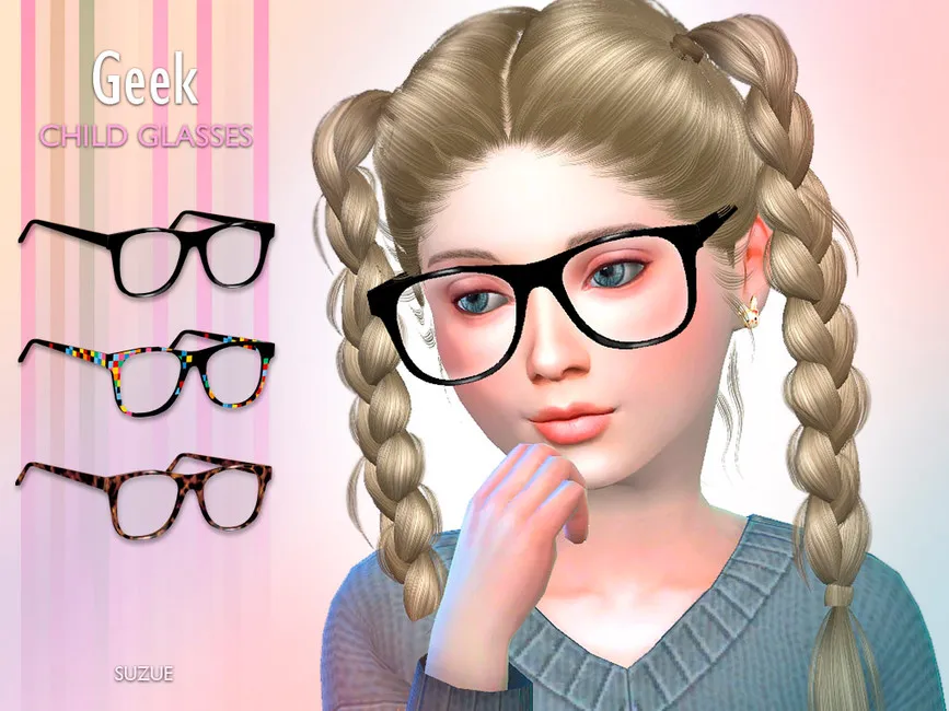 Geek Child Glasses