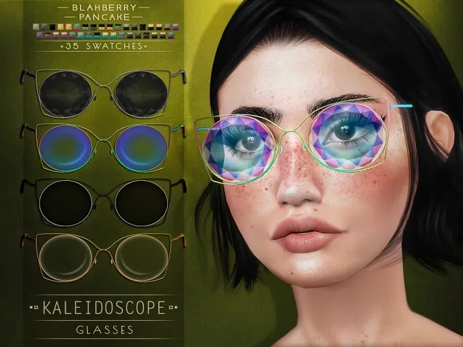 Kaleidoscope glasses