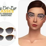 Kicky Cat-Eye Glasses