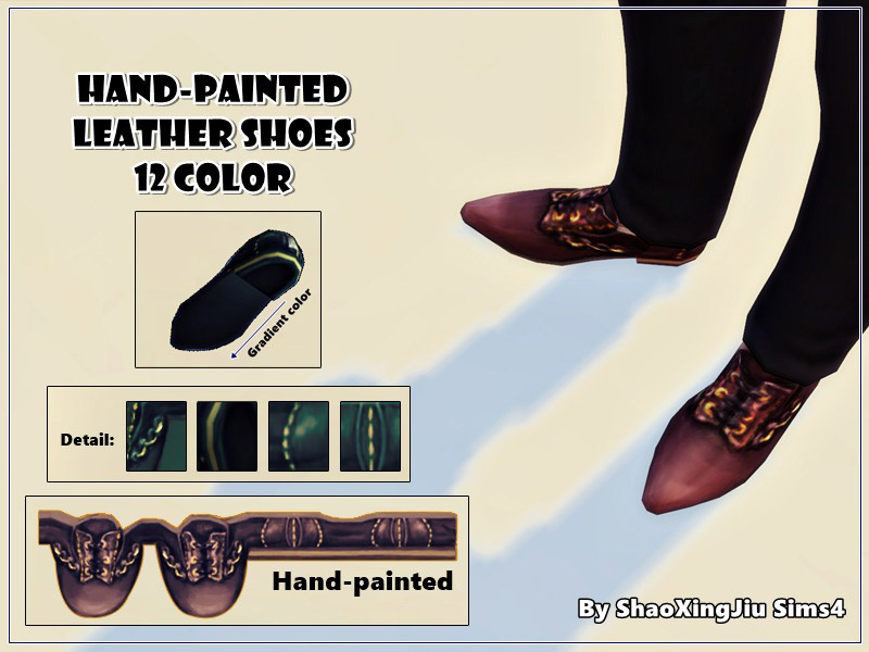 Leather Shoes – 12 Colors