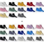 M platform canvas sneakers