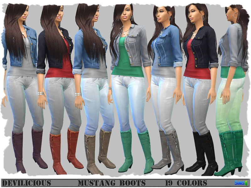 Mustang Boots – 19 Colors