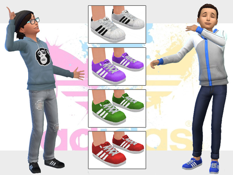 Adidas Shoes for Sims Kids