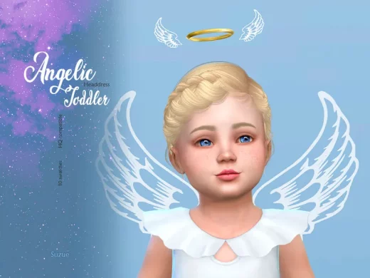 Angelic Toddler Headdress