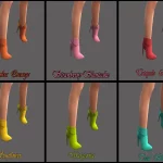Ankle Cuffed Boots ver. 1 Recolor – mesh needed