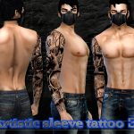 Artistic Full Sleeve Tattoo 3