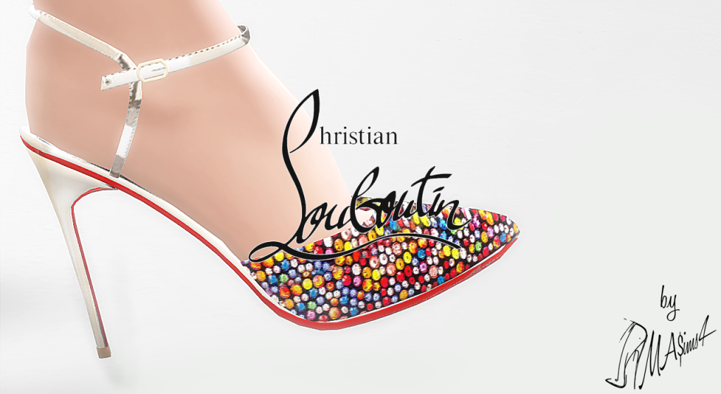 Christian Louboutin Rivierina Strass Sandals