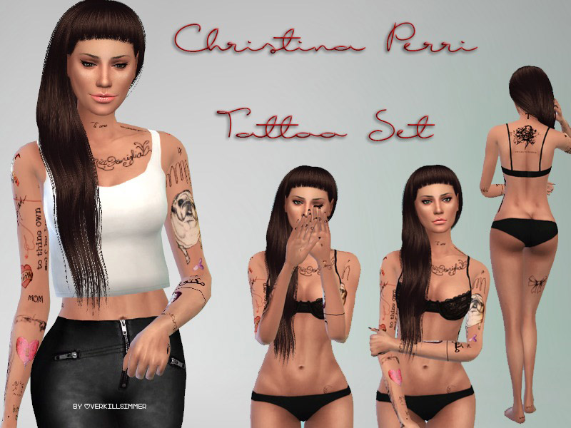 Christina Perri Tattoo Set