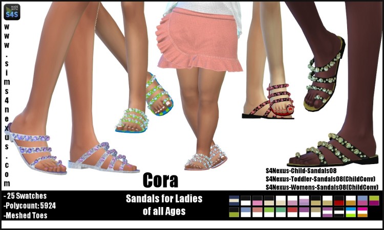 Cora sandals