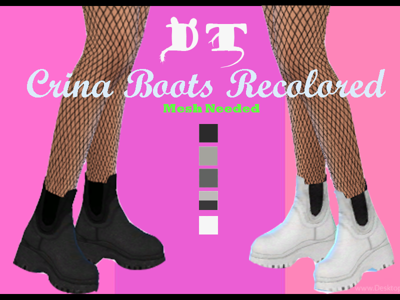 Crina Boots Recolored MESH NEEDED