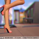Curbs Psycho Zapato Shoes Recolor – mesh needed