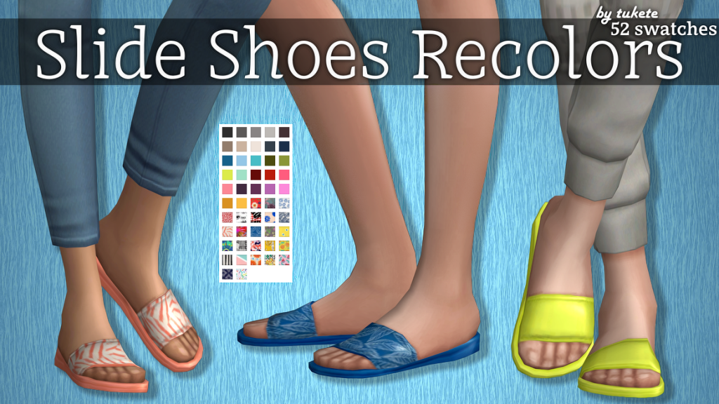 EP06 Slide Shoes Recolors