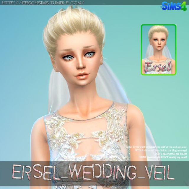 ERSEL Wedding Veil 