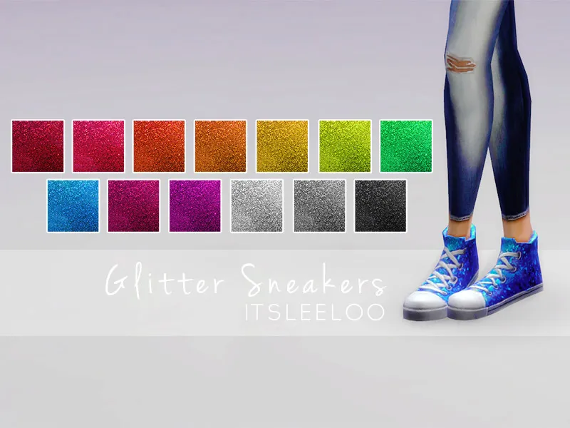 Glitter Sneakers