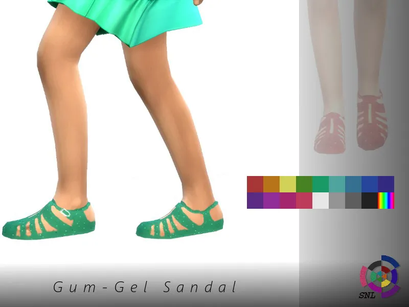 Gum-Gel Sandal