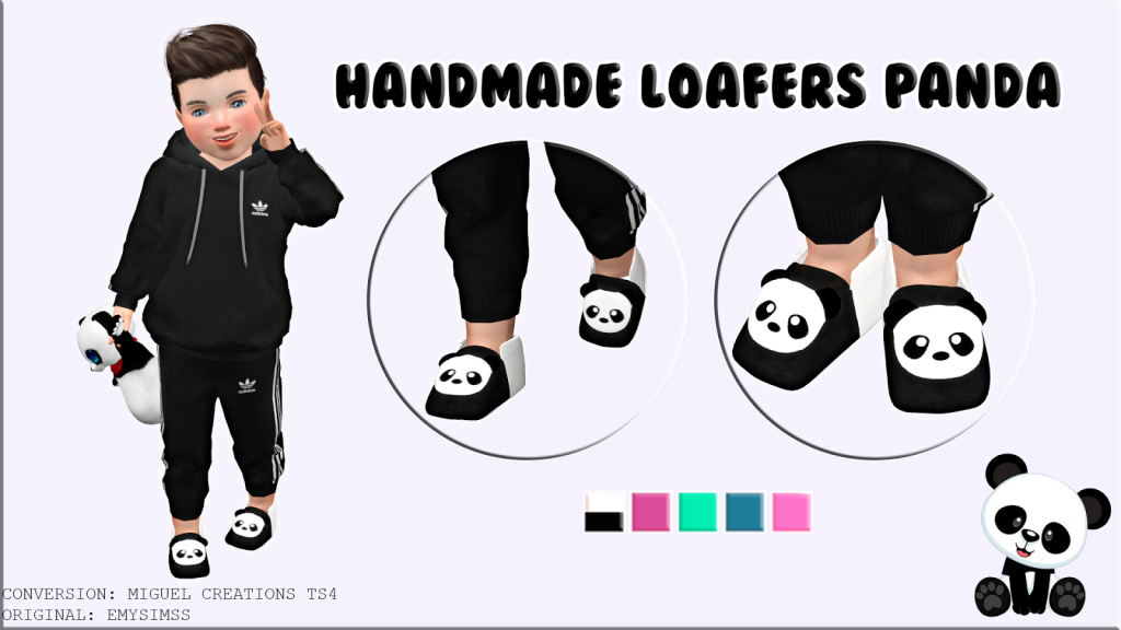 Handome Loafers Panda