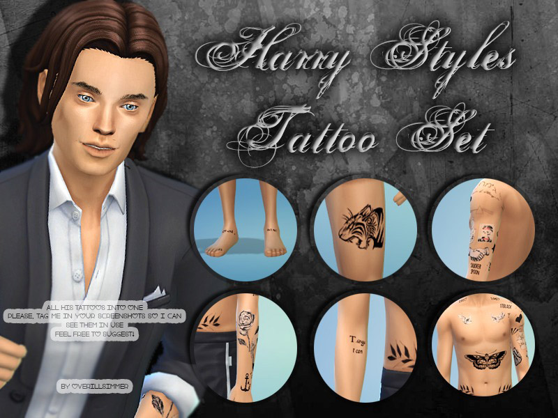 Harry Styles Tatttoos