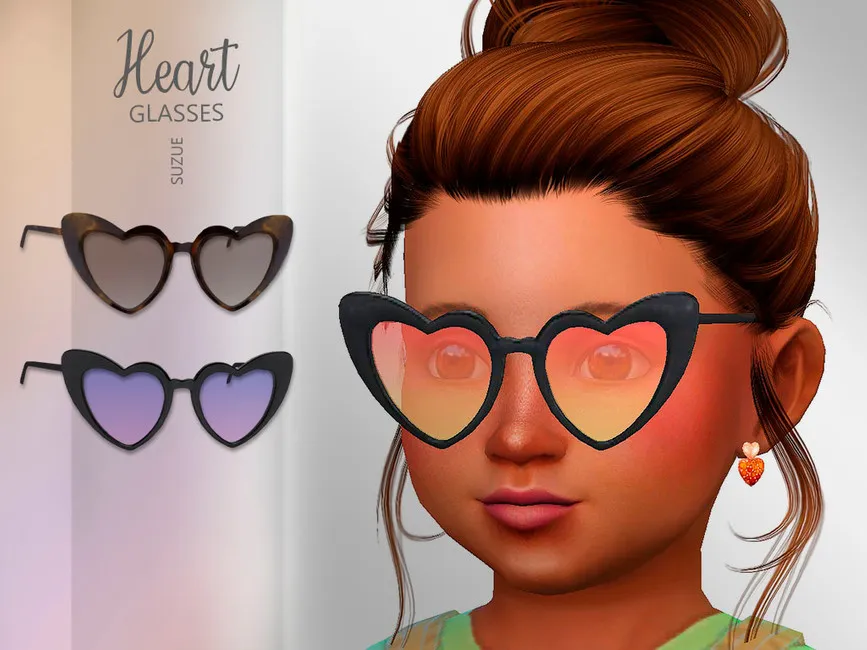 Heart Toddler Glasses