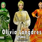 Hijab Model 060 & 061 + Olivia Longdress