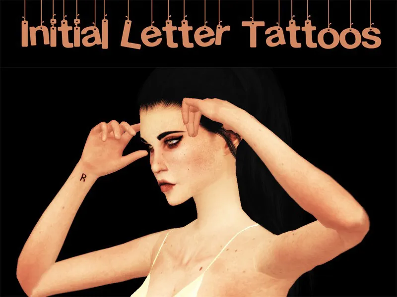 Initial Letter Tattoos