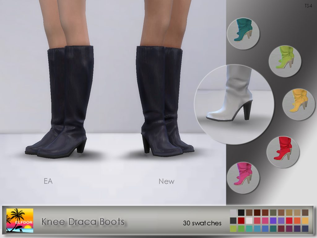 Knee Draca Boots