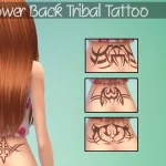 Lower Back Tribal Tattoo