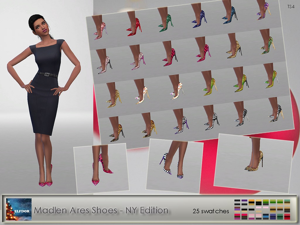 Madlen Ares Shoes - Patterns 
