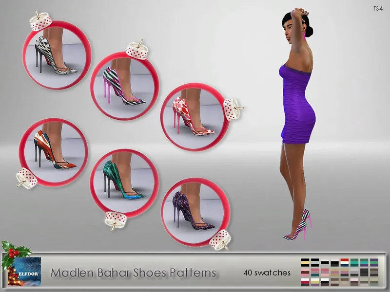 Madlen Bahar Shoes Patterns – Mesh needed