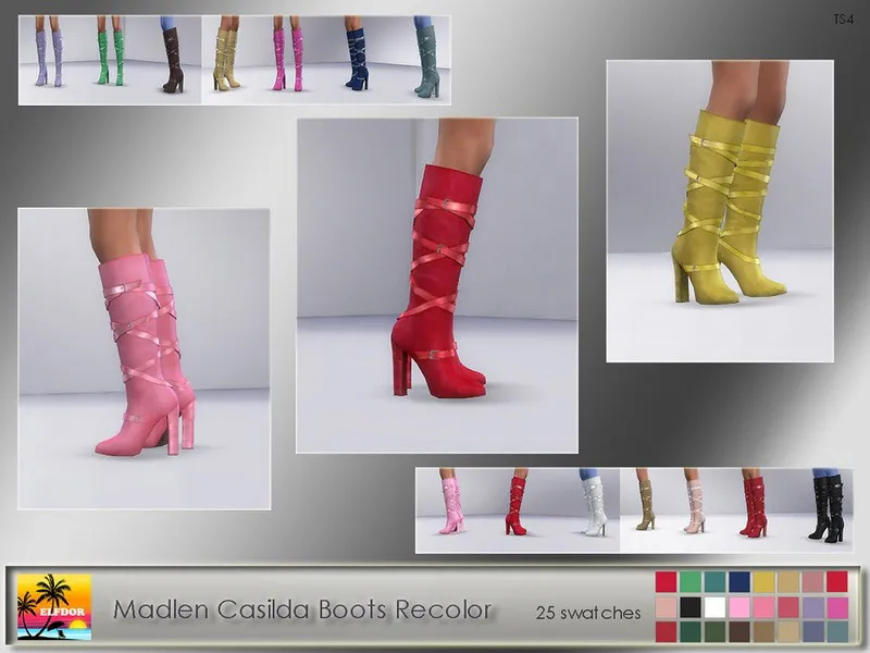 Madlen Casilda Boots Recolor – mesh needed