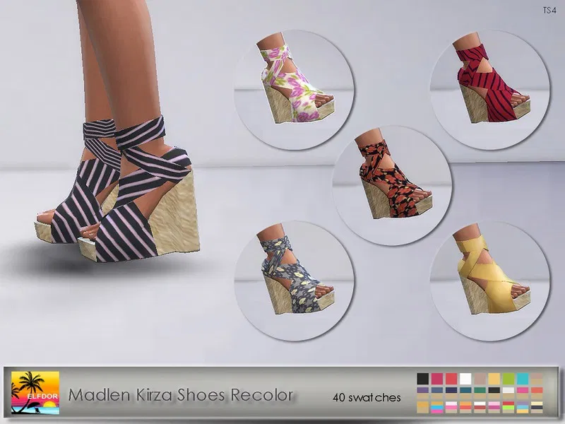 Madlen Kirza Shoes Recolor – mesh needed