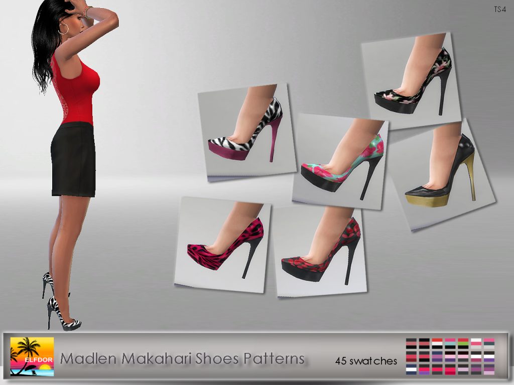Madlen Makahari Shoes Patterns