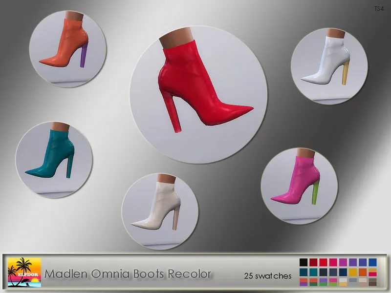 Madlen Omnia Boots Recolor – mesh needed