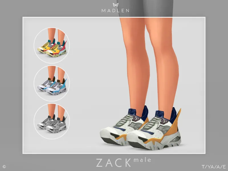 Madlen Zack Shoes (Male)