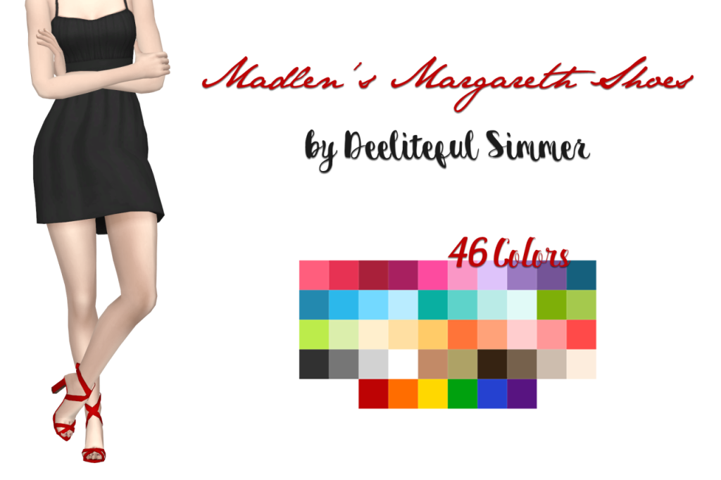 Madlen's Margareth shoes recolors