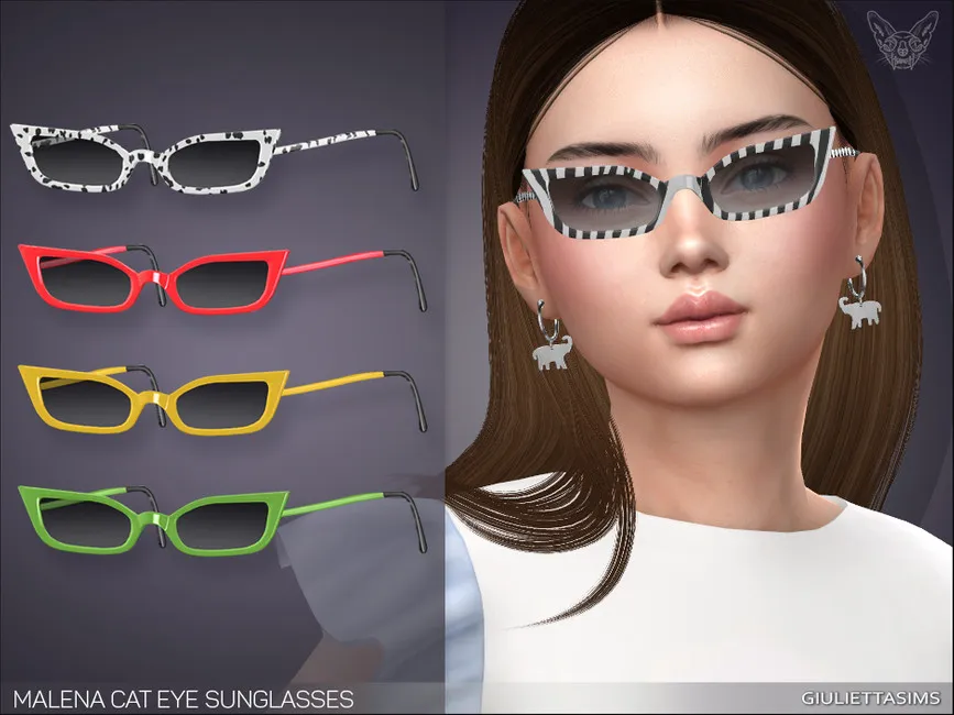 Malena Cat Eye Sunglasses For Kids