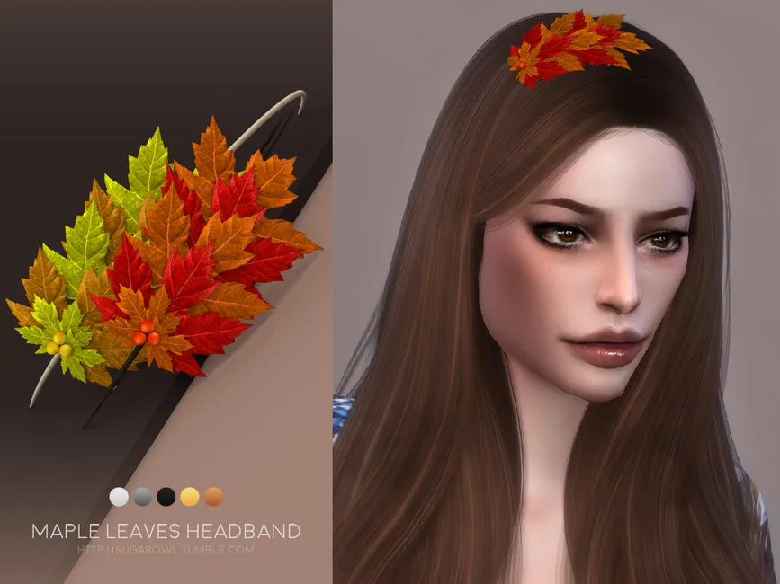 Maple Leaves headband