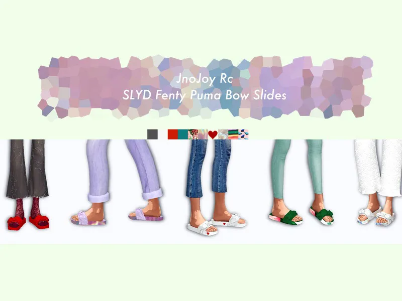 Rc Fenty Bow Slides_SLYD – mesh needed