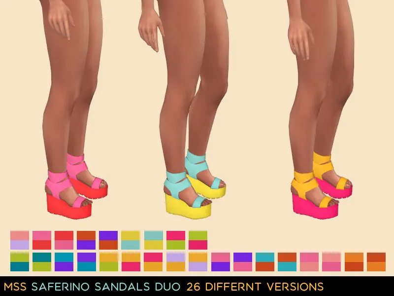 Safarino Sandals Duo – mesh needed