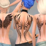 Set Tattoo Wings