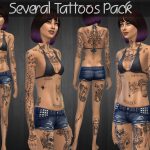 Several Tattoos Pack
